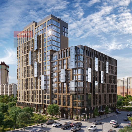 2-к. квартира, 71,6 м², 6/19 эт.