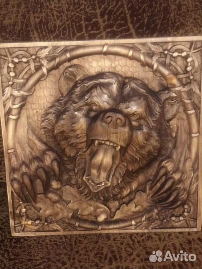 Панно Медведь