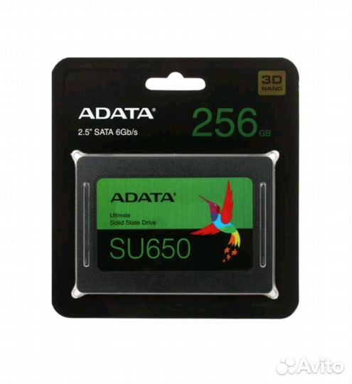 SSD накопитель Adata SU650 256Gb