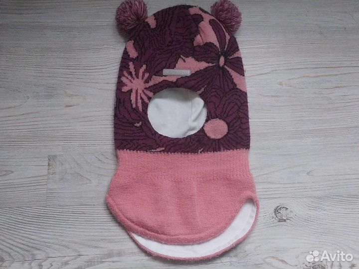 Шапка шлем для девочки