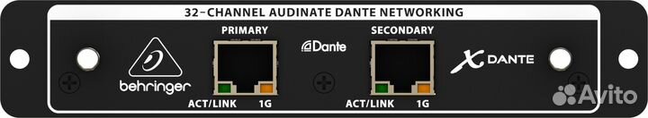 Карта расширения Behringer X-dante