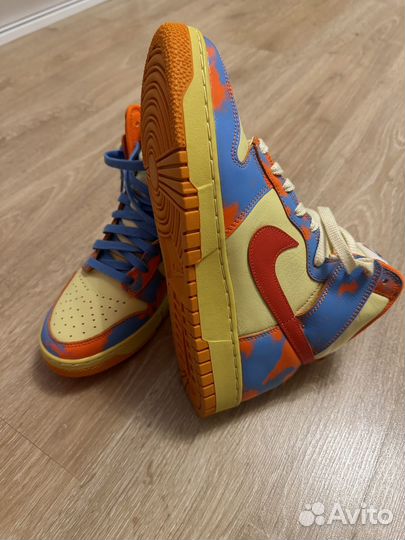 Nike Dunk High 1985 SP Orange Acid Wash