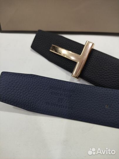 Мужской кожаный ремень