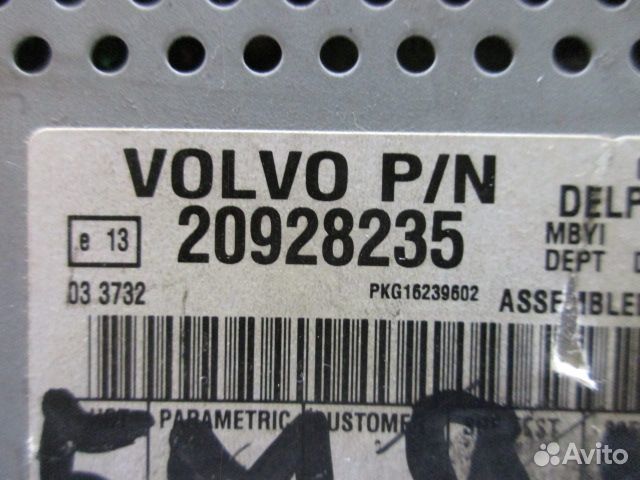 Магнитола Volvo FM9 FM12 FH12