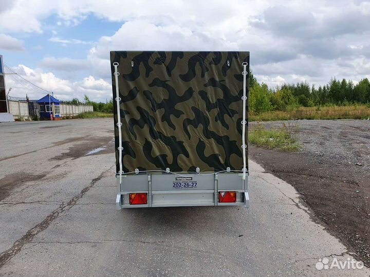 Прицеп Саранский двухосный 3.5*1.5