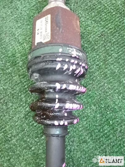 Привод передний левый mazda axela