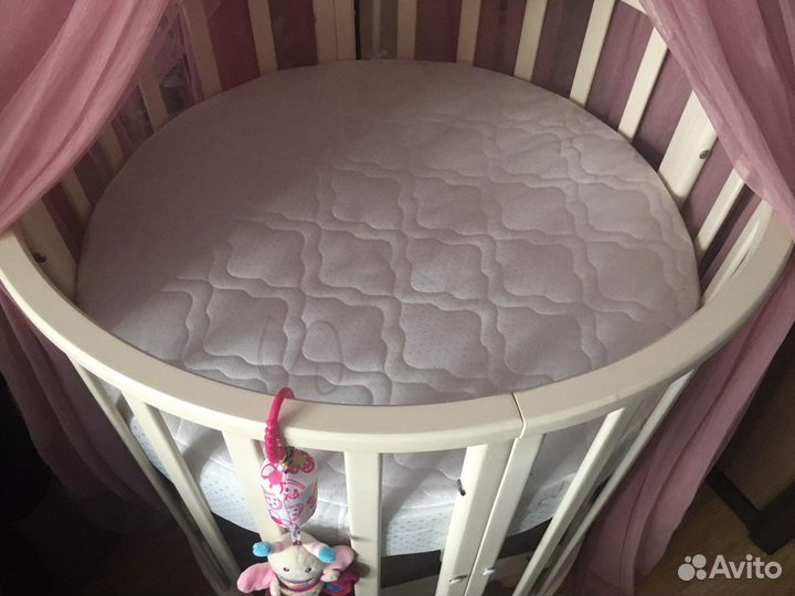 Матрас детский круглый