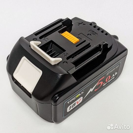 Аккумулятор 18v tpcell 5Ah для инструмента Makita