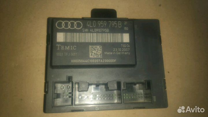 Блоки комфорта на Ауди Q7