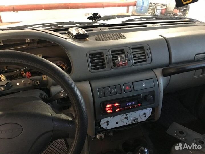 Подсветка панели климата Патриот дорестайлинг