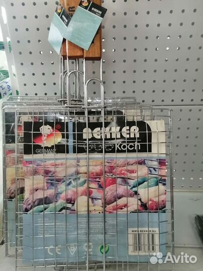 Решетка для гриля из нержавейки новая