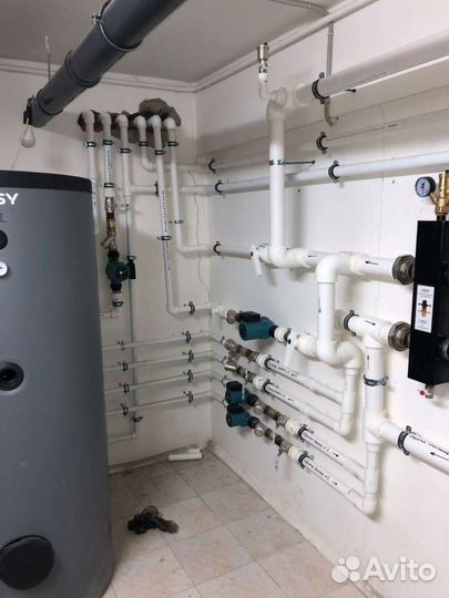 Услуги сантехника отопление водоснабжение тёплый п