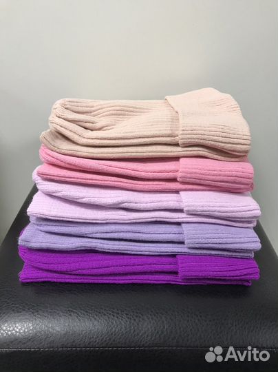 Комплект шапка+снуд