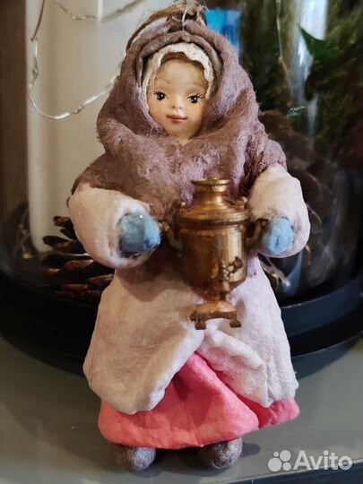 Игрушки интерьерные из ваты