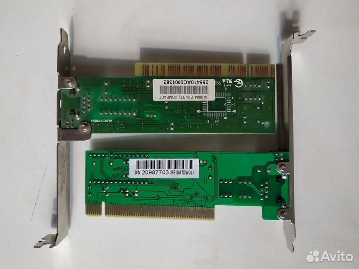 Сетевые карты и контроллеры PCI COM