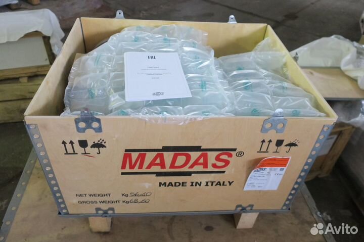 Газовый клапан madas EVP\NC-6 DN-150,DN-200