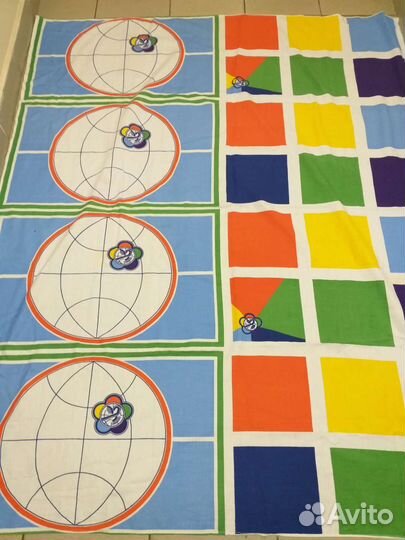 Скатерть с символикой 12 фестиваль молодёжи