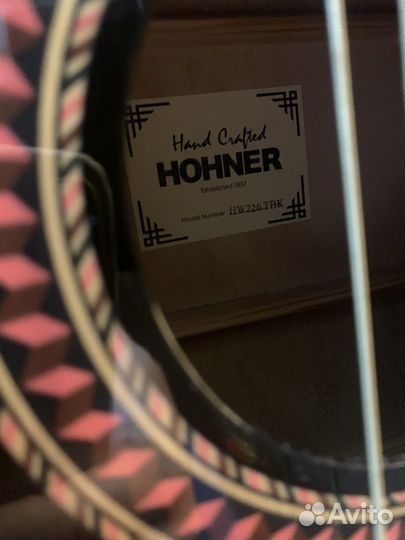 Акустическая гитара hohner