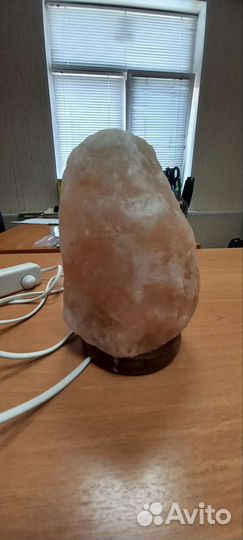 Лампа настольная солевая