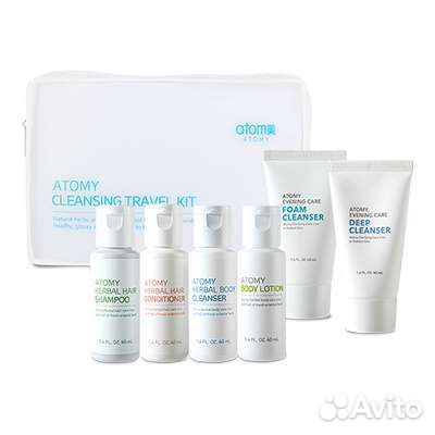 Дорожный набор пробники атоми косметичка
