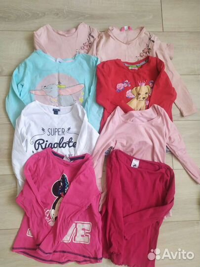 Пакет вещей на девочку 116 р