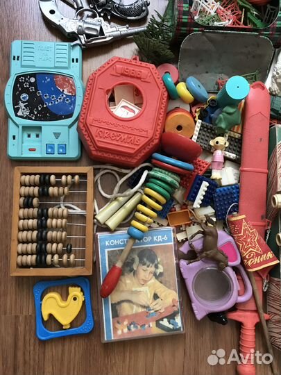 Детские игрушки СССР. Конструктор кругозор СССР