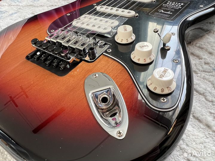Новая Fender Player Stratocaster HSS Floyd Rose