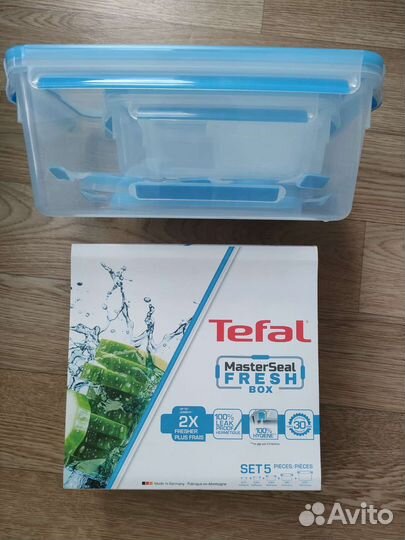 5 контейнеров Теfal