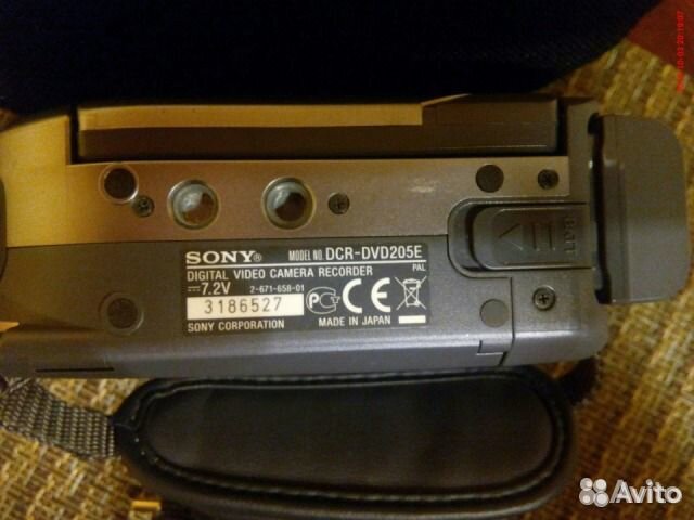 Sony DCR-dvd205e