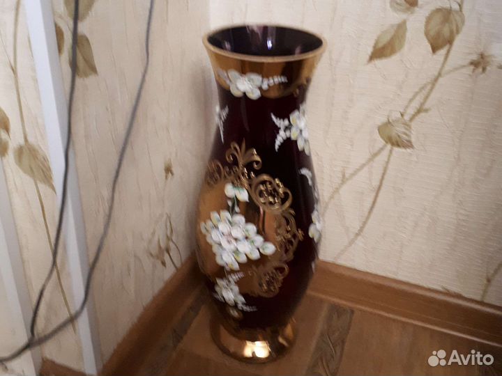 Вазы богемия