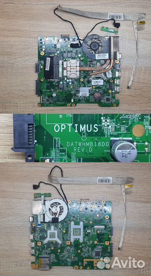 Материнские платы от ноутбуков