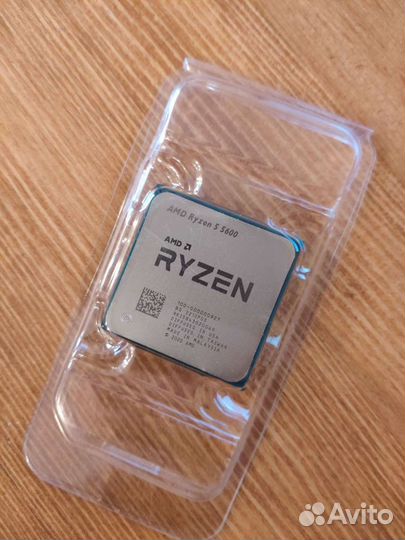 Процессор amd ryzen 5 5600 (чек, новый)