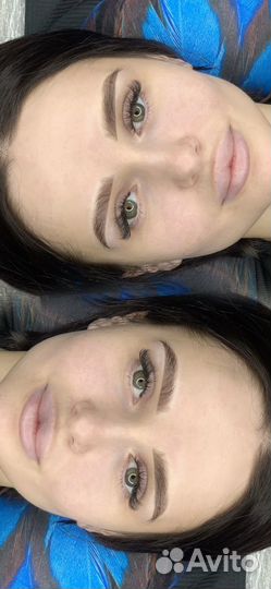 Перманентный макияж бровей