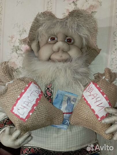 Кукла домовой Вася