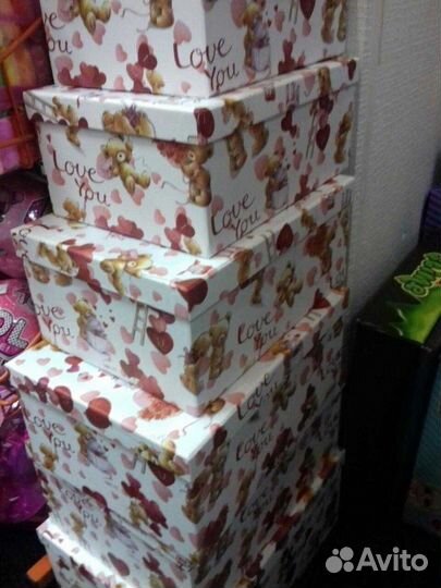 Коробочки подарочные