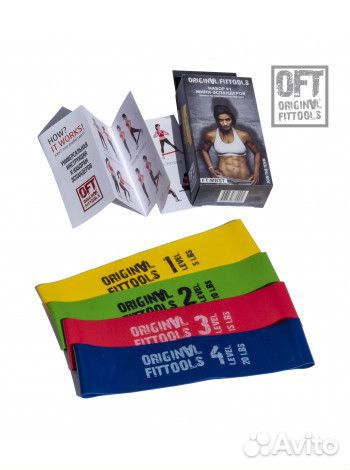 Набор для фитнеса мини-эспандеров