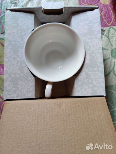 Продам чайная пара, фарфор