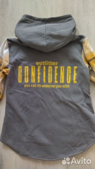 Рубашка утепленная для девочки