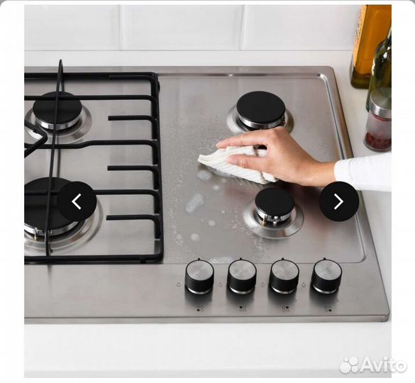Газовая встраиваемая варочная панель IKEA новая