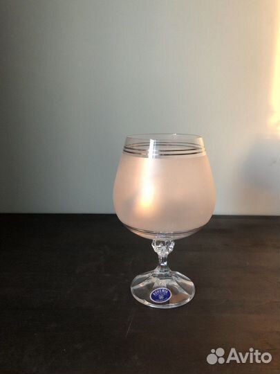 Бокалы из богемского стекла