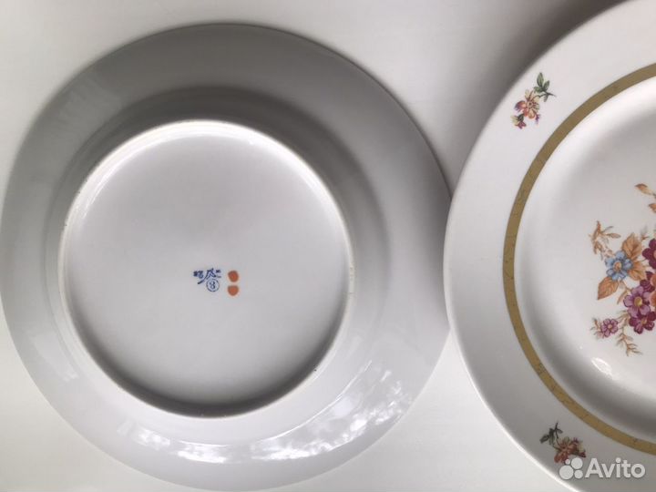 Тарелки ссср,завод «Чайка»