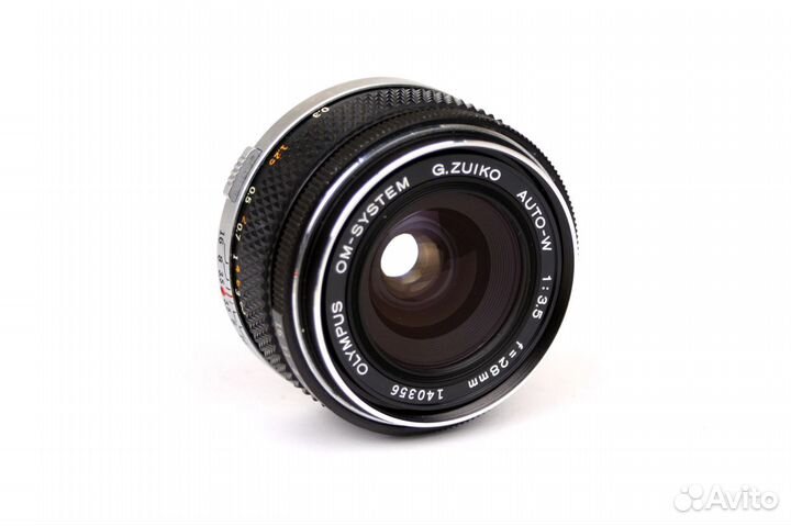 Olympus OM-System G.Zuiko Auto-W 28mm f3.5 Japan