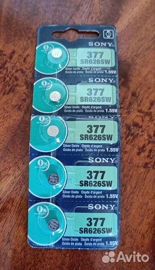 Батарейка sony (SR626SW) для часов