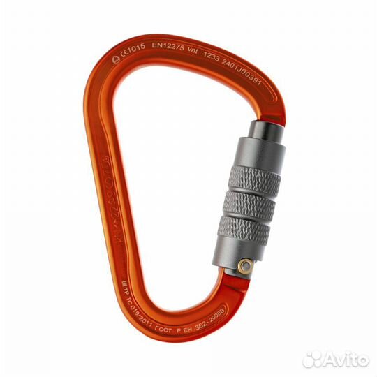 Карабины дюралевые Венто Titanium автомат оранжевы