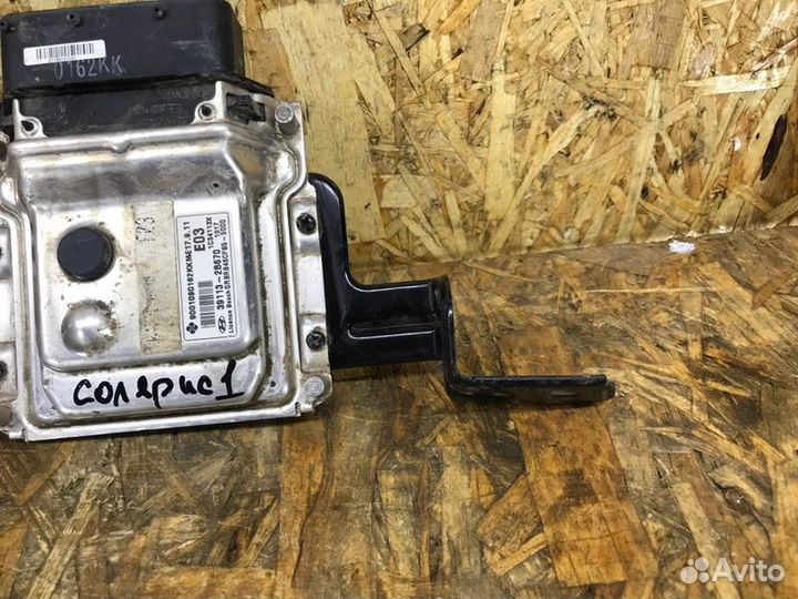 Блок управления двигателем Hyundai Solaris 1 седан