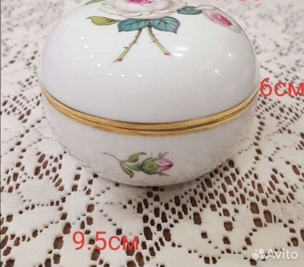 Фарфор.шкатулки Meissen Германия,Англия,Венгрия