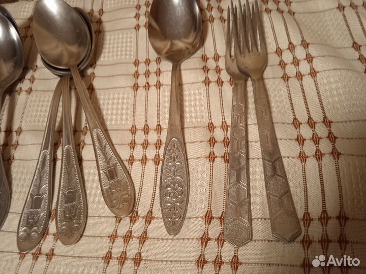 Винтажные ложки, вилки. СССР