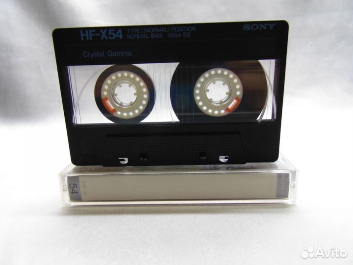 Аудиокассета Sony HF-X 54.Japan. 13
