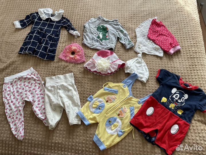 Вещи пакетом на девочку