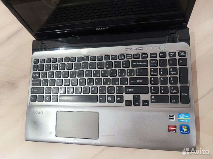 Ноутбук sony vaio
